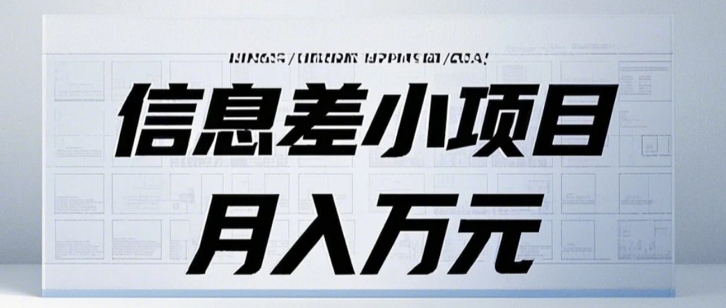 信息差小项目：国内外视频代下载，项目操作简单零成本零门槛月入过万-蜗牛项目网